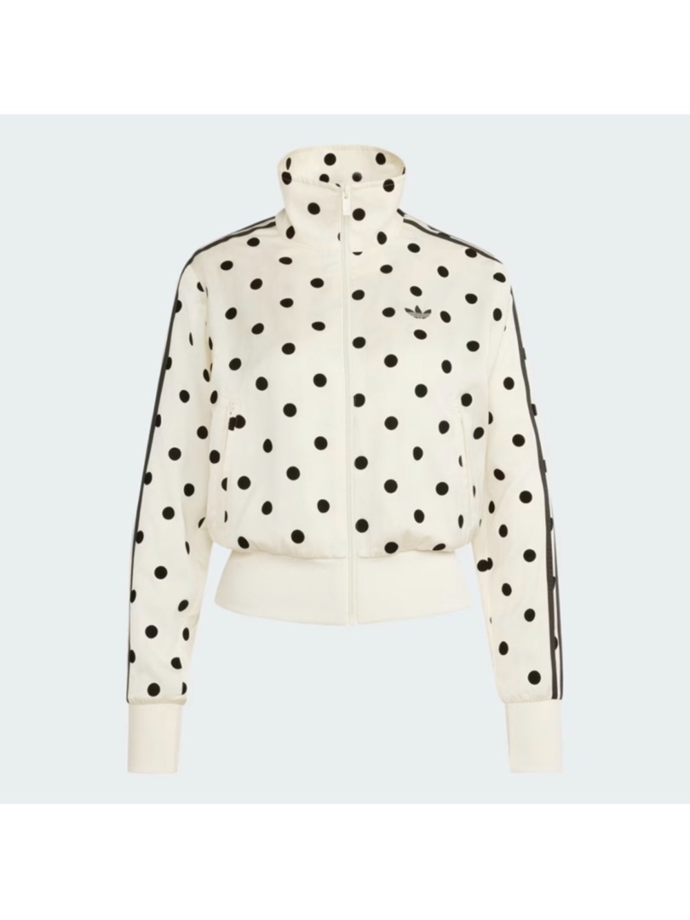 Adidas  VIRAL Polka Dot Bomber Track Jacket